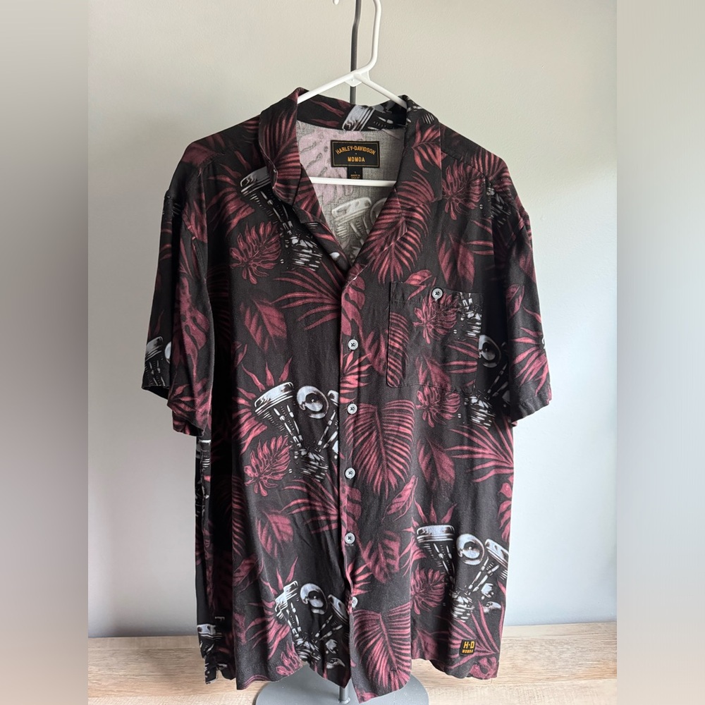 Harley Davidson and Momoa Men’s Shirt